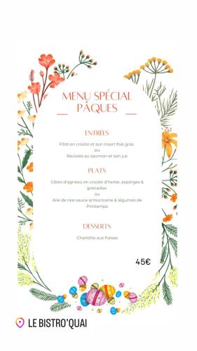 Menu de Pâques